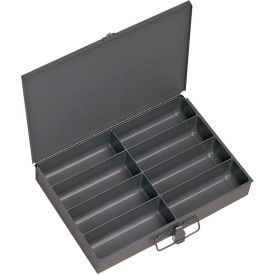 Steel Scoop Compartment Box 8 Compartment, 13-3/8 x 9-1/4 x 2