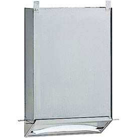 Recessed Paper Towel Dispenser w/ Concealed Cabinet - 12"W