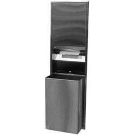 ClassicSeries™ Recessed Convertible Fold Towel Dispenser/Receptacle - B3947