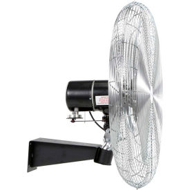 24 Inch Wall Fan 1/3 HP 5588 CFM , Oscillating