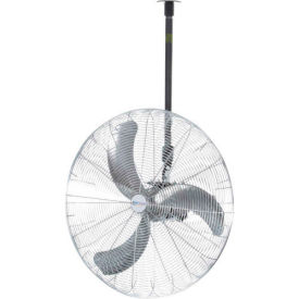 30" Ceiling Fan, 3 Speed, 8402 CFM, 115V, 1/3 HP, 33-3/8"W x 33-3/8"H x 13-1/4"D