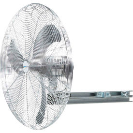 24" I Beam Fan, Pull Chain Switch, 3 Speed, 5588 CFM, 115V, 2.5 Amp, 1/3HP