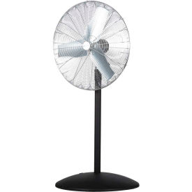 24 Inch Pedestal Fan 1/3 HP 5220 CFM , Non-Oscillating