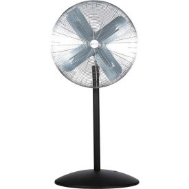 30 Inch Pedestal Fan 1 HP 1240 CFM, Non-Oscillating