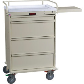 Value Line Punch-Card Medication Cart 360 Card Capacity, Sand
