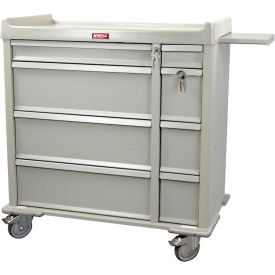 Standard Line Punch-card Medication Cart 600 Card Capacity, Sand - SL600PC