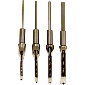 Premium Mortise Chisel & Bits (4Pc Set)