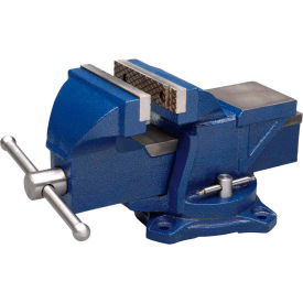 4" Jaw Width 2-1/4" Throat Depth General Purpose Bench Vise With Swivel Base