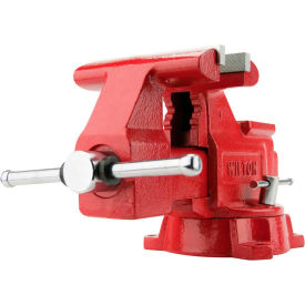 4-1/2" Jaw Width 2-3/4" Throat Depth Utility Workshop Vise With Swivel Base