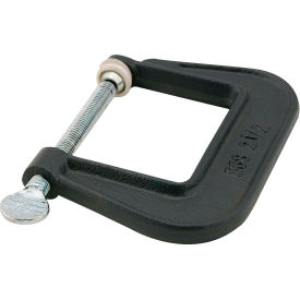 2-1/2" Opening 2-5/16" Throat Depth Junior C-Clamp w/ Nylon Tip