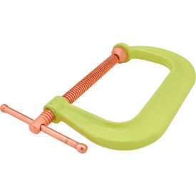0-8" Opening 4-1/2" Throat Depth Spark-Duty Drop Forged Hi-Vis C-Clamp