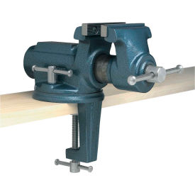Wilton Super-Junior Vise, 4" Jaw Width, 2-1/4" Opening, 2" Throat