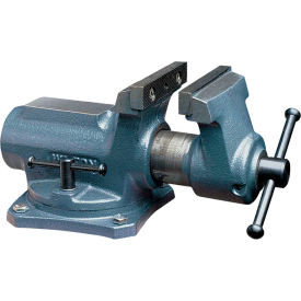 Model SBV-100 4" Jaw Width 2-1/4" Opening 2" Throat Super-Junior Vise With Swivel Base
