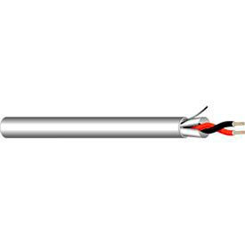 22AWG 2C Stranded Shielded Control Cable Plenum (CMP) 500 Ft. Spool White