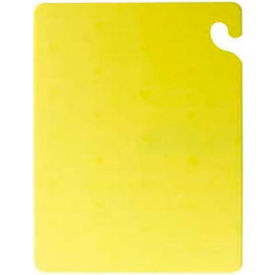 Cutting Board, 6X9X3/8, Yellow