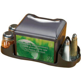 Venue™ Tabletop Napkin Dispenser with Caddy, Black
