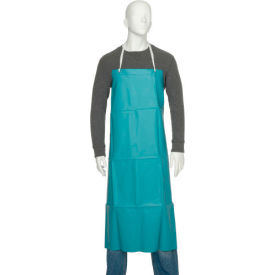 Vinyl Apron, Green, 45"L x 36"W