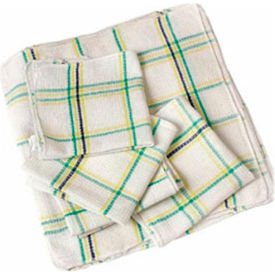 inches, Pack of 6, 100% Cotton High Absorbent Kitchen Towels with Hanging Loop, Blue