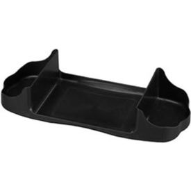 Tabletop Napkin/Condiment Caddy, Holds Dispenser, 7" X 6-1/2" X 3-1/8" H, Black Pearl