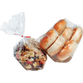 Low Density Side Gusset Bags, 10"W x 5"D x 16"L, .8 Mil, Clear, 1000/Pack