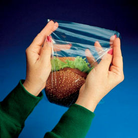 Flip Top Sandwich Bags, 7" W x 7" L, 0.85 Mil, Clear, 1000/Pack