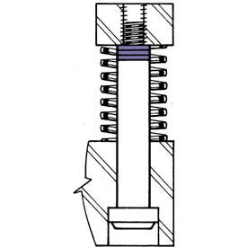 8mm I.D. x 10mm O.D. x 0.40mm Shoulder Screw Lengthening Shim (Pack of 25) - Made In USA