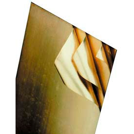 Laminated Brass Shim 0.125" Thick, 0.002" Laminations, 12" x 24" Sheet