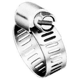 M6P Micro Seal, Miniature Partial Stainless Worm Gear Hose Clamp, 5/16" - 7/8" Clamping Dia. 10-Pack