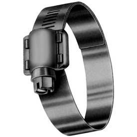 9/16" Band, Heavy Duty 4-Piece Stainless Worm Gear Hose Clamp, 7/16" - 7/8" Dia. 10-Pack
