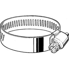 9/16" Band, Heavy Duty 3-Piece Partial SS Worm Gear Hose Clamp, 3-1/16" - 4" Dia. 10-Pack