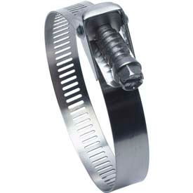 Quick Release Partial Stainless Worm Gear Hose Clamp, 2-1/16" - 6" Clamping Dia. 10-Pack
