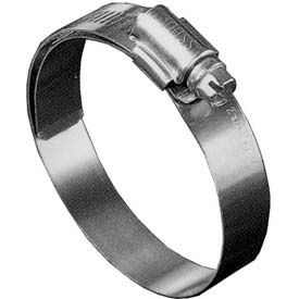 Shielded/Lined Worm Gear Hose Clamp, 3-9/16" - 4-1/2" Clamping Dia. 10-Pack