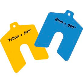 3" x 3" x 0.045" Yellow Elastomer Shim Pack of 10 - Made In USA