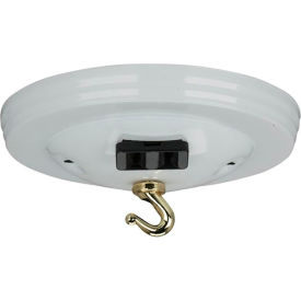 Canopy Kit with Convenience Outlet - White Finish