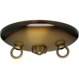 Bath Swag Canopy Kit - Antique Brass Finish