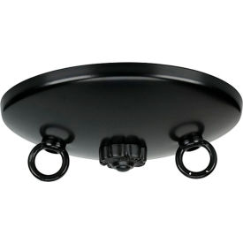 Bath Swag Canopy Kit - Black Finish