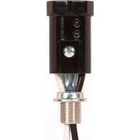 Phenolic Candelabra Socket with 12-1/2-in. Leads 1-11/16-in. Flange