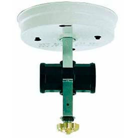 2 Light Bent Glass Fixture Holder - White Finish