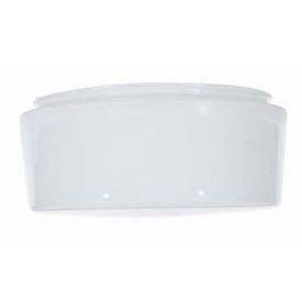 White Drum Glass - 6-5/8-in. Diameter
