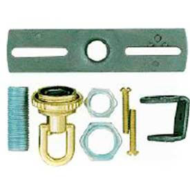 Screw Collar Loop Parts Bag - Brass Finish