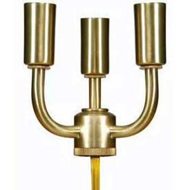 Satco 3 Light Candelabra Cluster