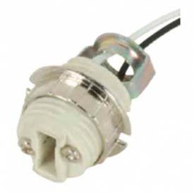Porcelain Socket w/Ring and 21-in. Leads