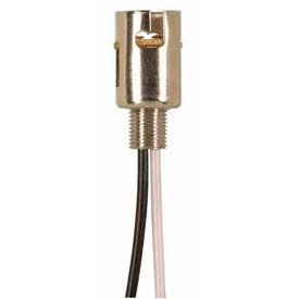 Bayonet Base Double Contact Socket 36-in. Leads