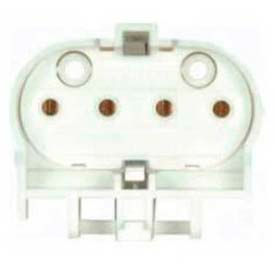 Low Profile Long Twin Tube Lampholder - Horizontal