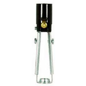 Phenolic Candelabra Socket with Paper Liner 3.25-4.25 Screw Terminals-Double Leg