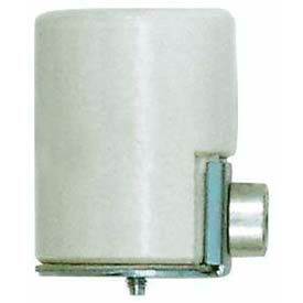 Glazed Porcelain Socket w/Side Outlet - Bushing 1/8 IPS
