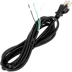10 Ft. Heavy Duty Cord Set 18/3 SVT -105-#176;C, Black
