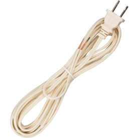 10 Ft. Cord Set, 18/2 SPT-1, Ivory
