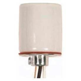 Keyless Glazed Porcelain Socket 1/4 IP Cap w/Set Screw