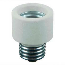 Satco 92-324 Medium to Medium Unglazed Porcelain Extender